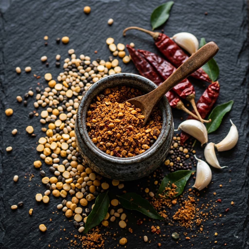 Authentic Garlic & Sesame Idli Milagai Podi (300g)