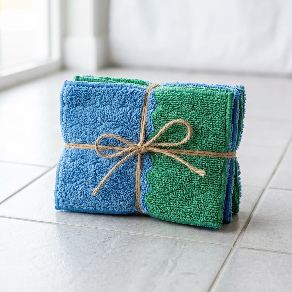 Dual-Texture Microfiber Mop Heads (Pack of 3)