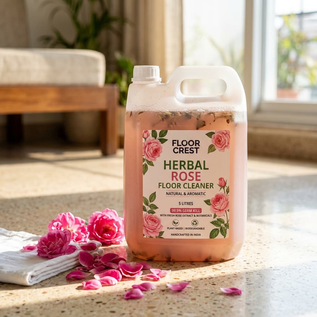 Herbal Rose Floor Phenyl (5 Litre Can)